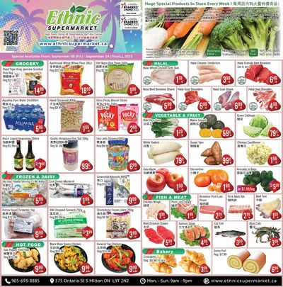 Ethnic Supermarket (Milton) Flyer September 8 to 14