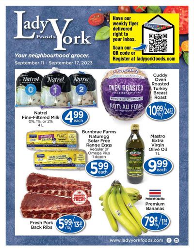 Lady York Foods Flyer September 11 to 17