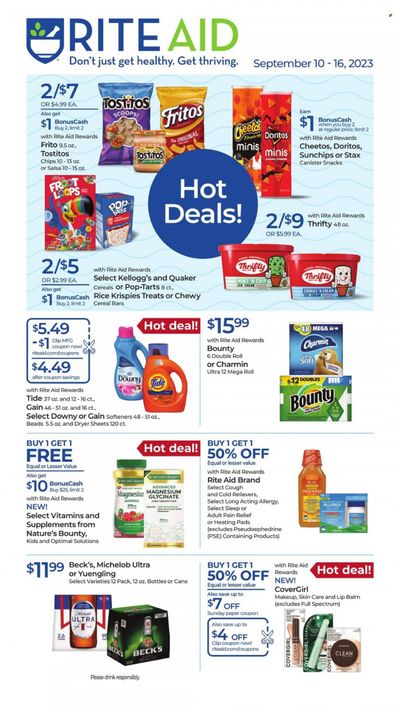 RITE AID Weekly Ad Flyer Specials September 10 to September 16, 2023