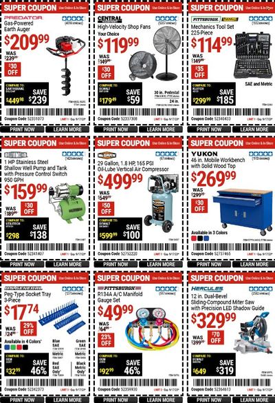 Harbor Freight Weekly Ad Flyer Specials September 9 to September 21, 2023