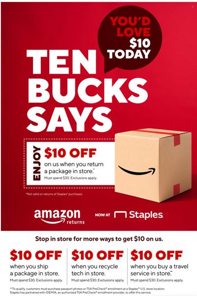Staples Weekly Ad Flyer Specials September 10 to September 16, 2023