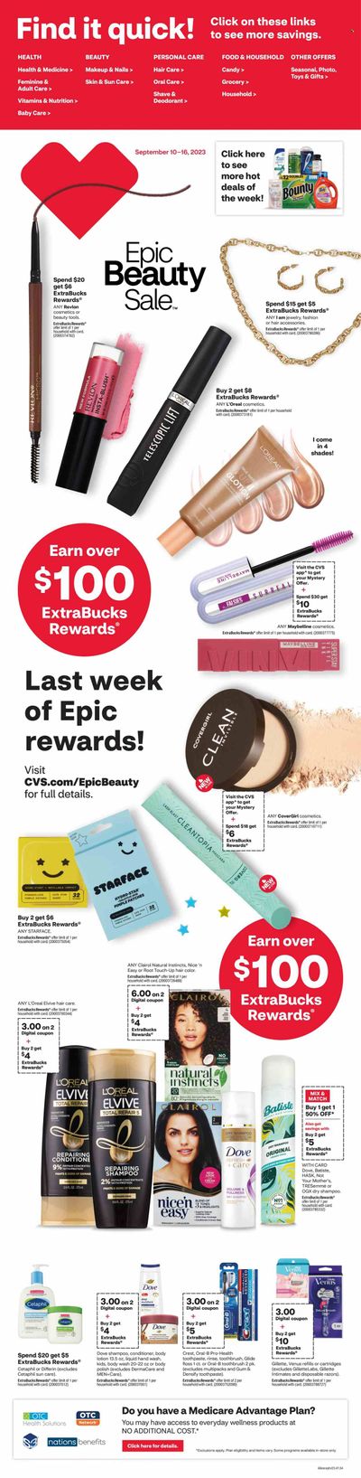 CVS Pharmacy Weekly Ad Flyer Specials September 10 to September 16, 2023