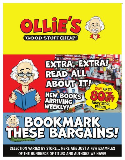 Ollie's Bargain Outlet Weekly Ad Flyer Specials September 8 to September 13, 2023