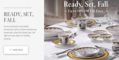 Villeroy & Boch Canada: Save up to 50% on Fall Favourites + Clearance
