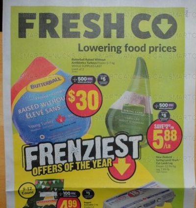 Ontario Flyer Sneak Peeks: Freshco and Metro September 14th – 20th