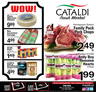 Cataldi Fresh Market Flyer September 13 to 19