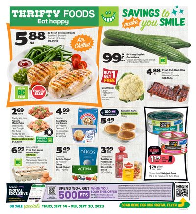 Thrifty Foods Flyer September 14 to 20