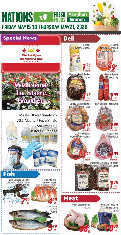 Nations Fresh Foods (Vaughan) Flyer May 15 to 21