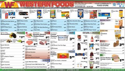Western Foods Flyer September 13 to 19