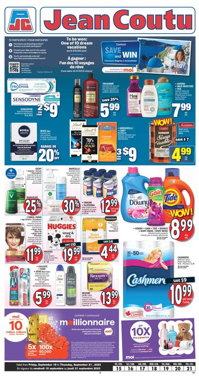 Jean Coutu (ON) Flyer September 15 to 21