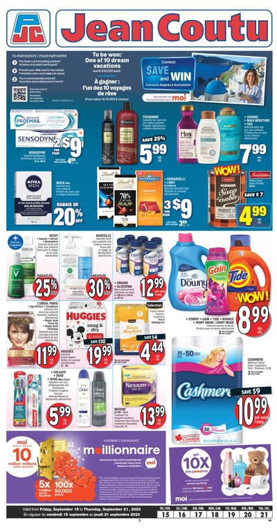 Jean Coutu (NB) Flyer September 15 to 21