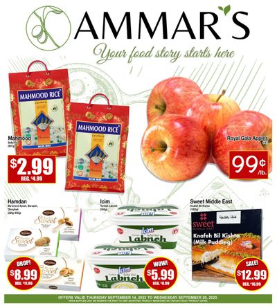 Ammar's Halal Meats Flyer September 14 to 20