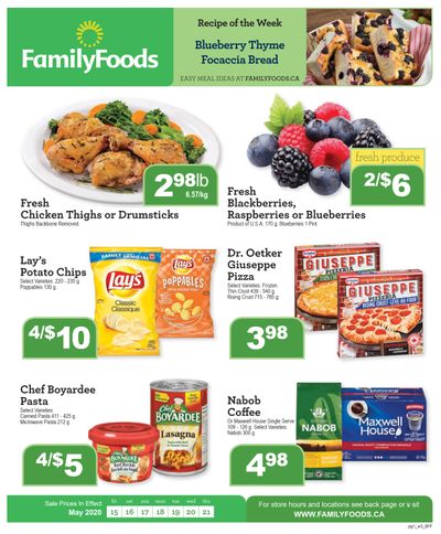 Family Foods Flyer May 15 to 21