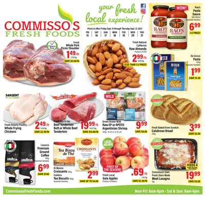 Commisso's Fresh Foods Flyer September 15 to 21