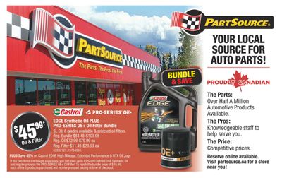 PartSource Flyer September 15 to 20