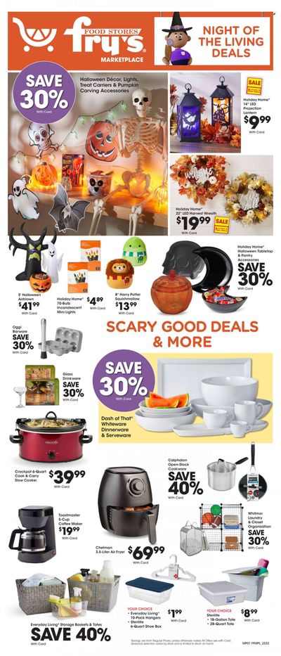 Fry’s (AZ) Weekly Ad Flyer Specials September 13 to September 19, 2023