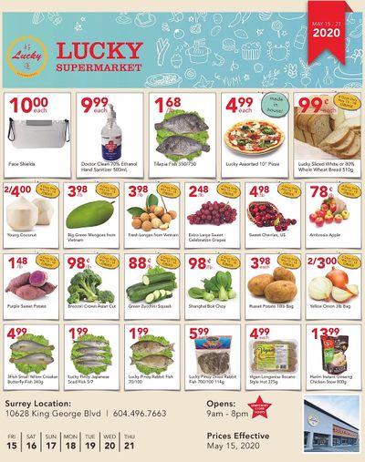 Lucky Supermarket (Surrey) Flyer May 15 to 21