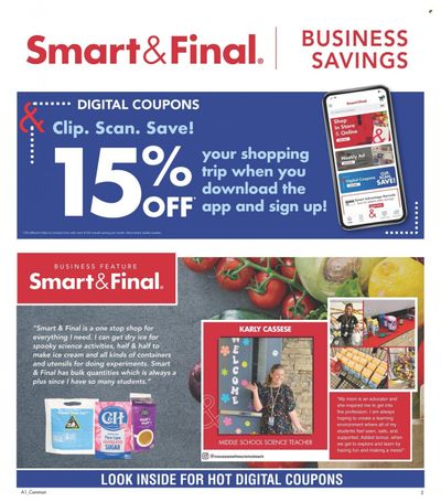 Smart & Final (AZ, CA) Weekly Ad Flyer Specials September 6 to September 19, 2023
