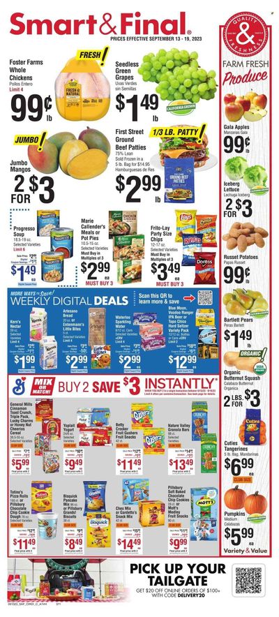 Smart & Final (CA) Weekly Ad Flyer Specials September 13 to September 19, 2023