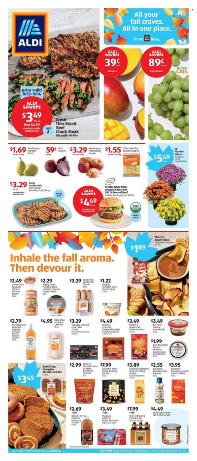 ALDI (CA) Weekly Ad Flyer Specials September 13 to September 19, 2023