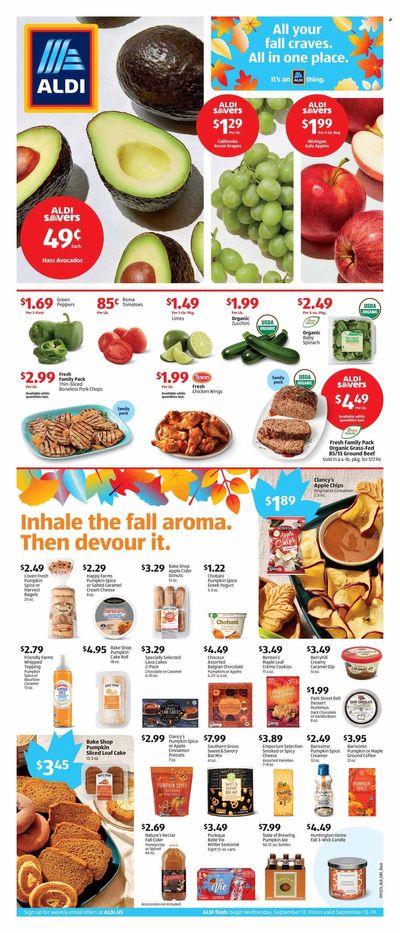 ALDI (IN, KY) Weekly Ad Flyer Specials September 13 to September 19, 2023