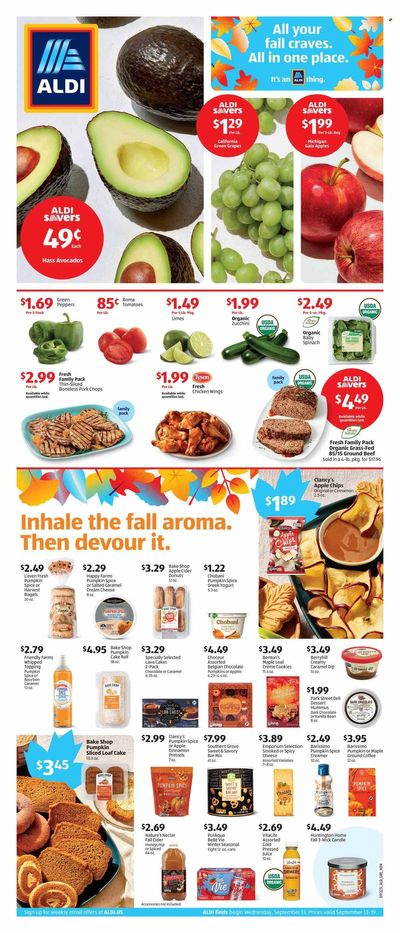 ALDI (IN) Weekly Ad Flyer Specials September 13 to September 19, 2023