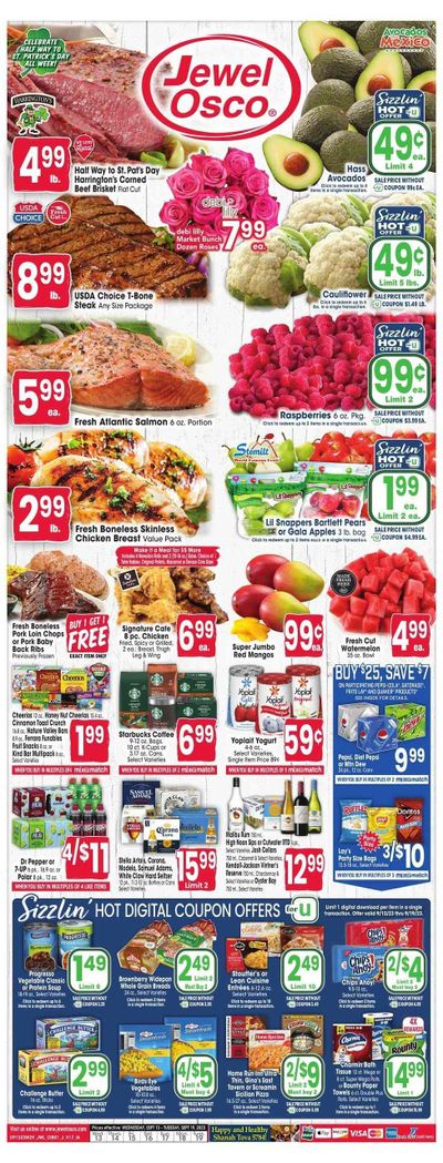 Jewel Osco (IA) Weekly Ad Flyer Specials September 13 to September 19, 2023