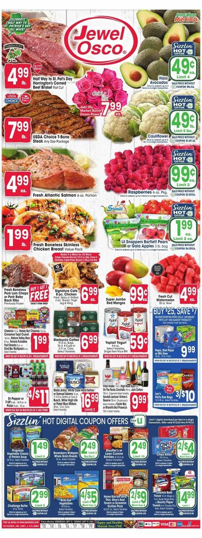 Jewel Osco (IL) Weekly Ad Flyer Specials September 13 to September 19, 2023