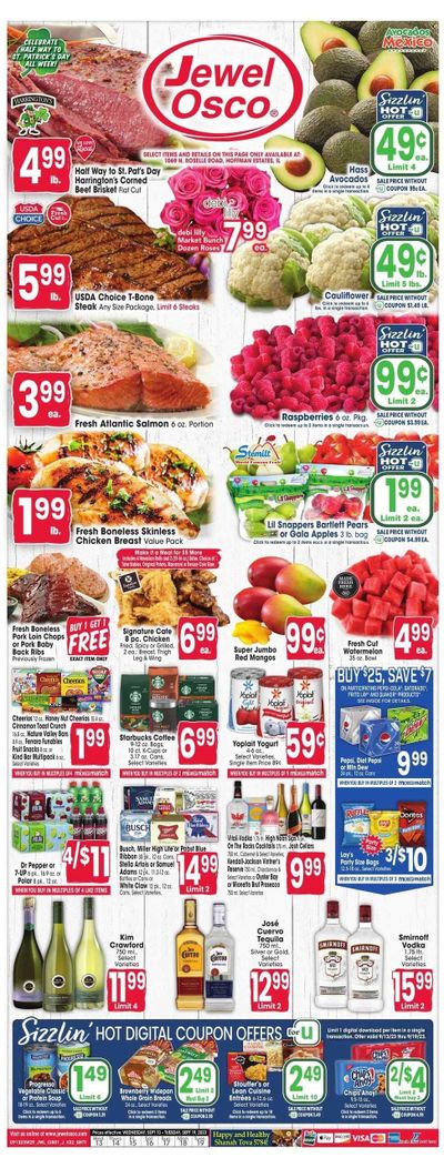 Jewel Osco (IL) Weekly Ad Flyer Specials September 13 to September 19, 2023