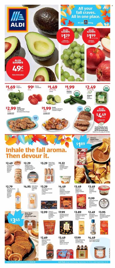 ALDI (OH) Weekly Ad Flyer Specials September 13 to September 19, 2023
