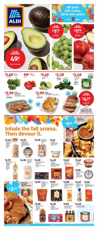 ALDI (VA, WV) Weekly Ad Flyer Specials September 13 to September 19, 2023