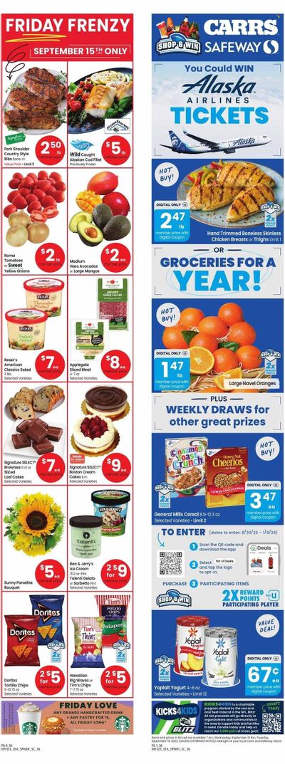 Safeway (AK) Weekly Ad Flyer Specials September 13 to September 19, 2023
