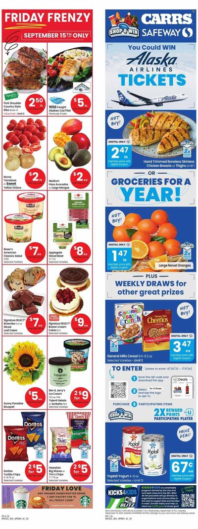 Safeway (AK) Weekly Ad Flyer Specials September 13 to September 19, 2023