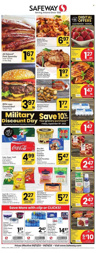 Safeway (AZ) Weekly Ad Flyer Specials September 13 to September 19, 2023