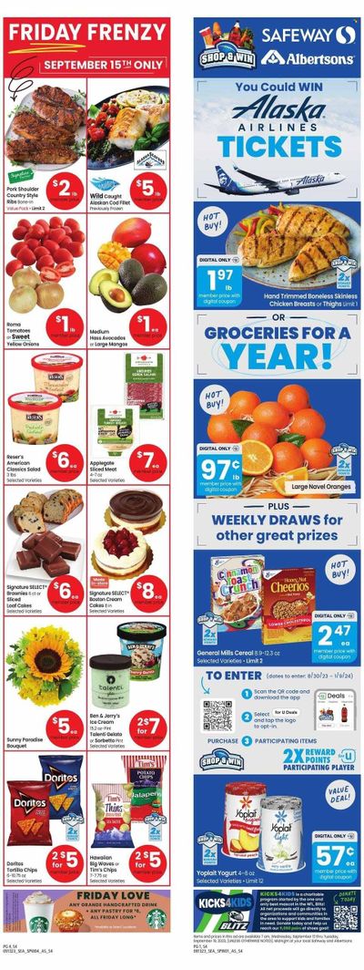 Safeway (ID) Weekly Ad Flyer Specials September 13 to September 19, 2023