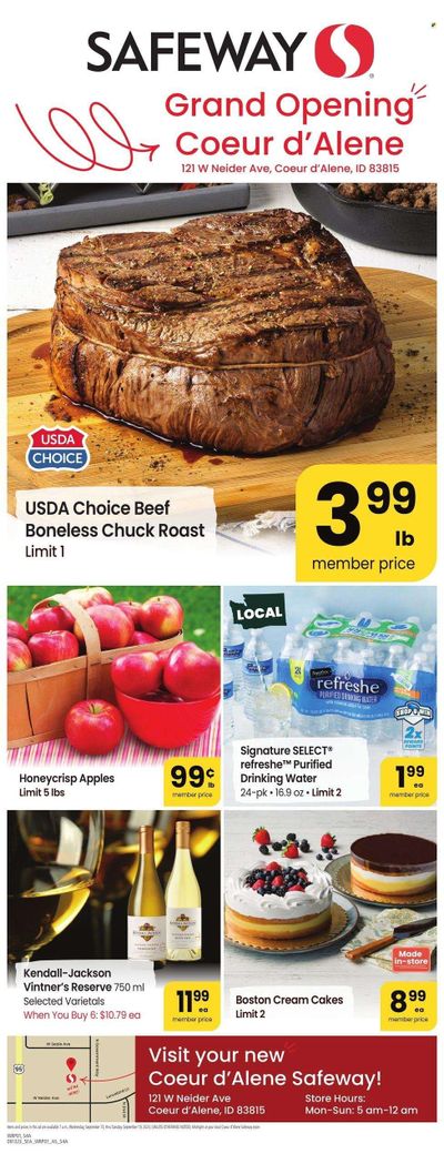 Safeway (ID) Weekly Ad Flyer Specials September 13 to September 19, 2023