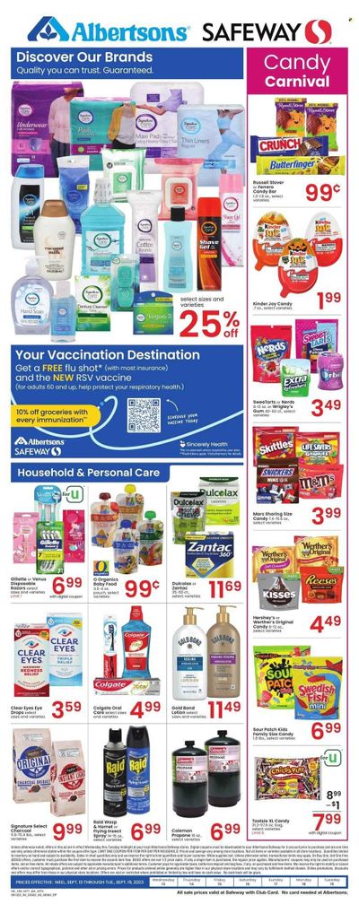Safeway (MT) Weekly Ad Flyer Specials September 13 to September 19, 2023