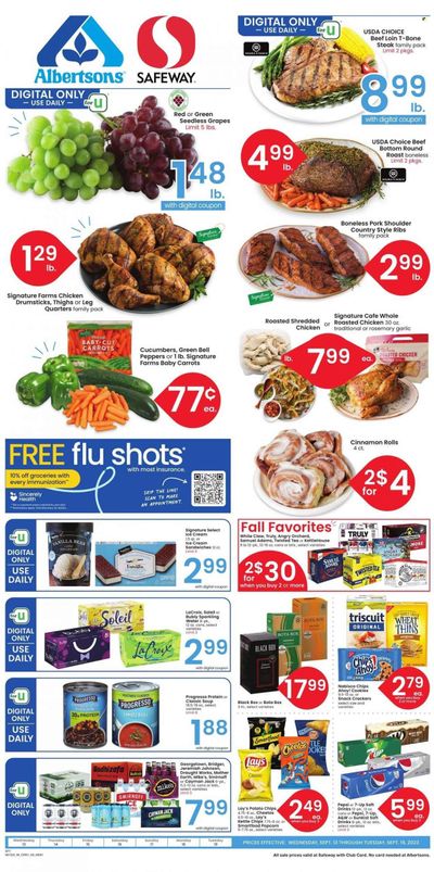 Safeway (MT) Weekly Ad Flyer Specials September 13 to September 19, 2023