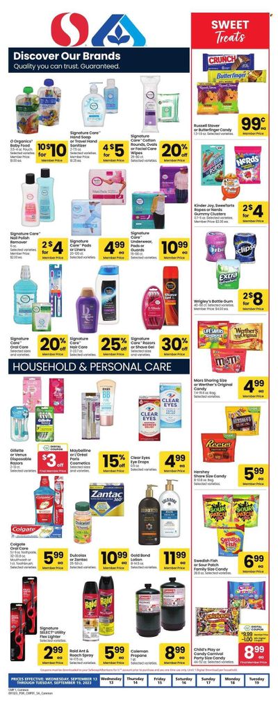 Safeway (OR) Weekly Ad Flyer Specials September 13 to September 19, 2023
