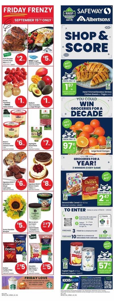 Safeway (WA) Weekly Ad Flyer Specials September 13 to September 19, 2023