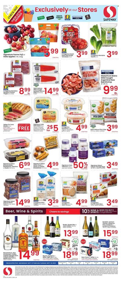 Safeway (WY) Weekly Ad Flyer Specials September 13 to September 19, 2023