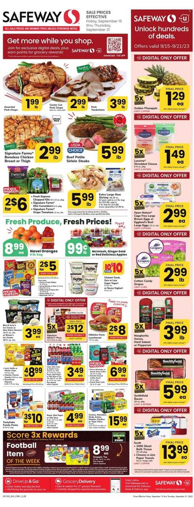 Safeway (MD) Weekly Ad Flyer Specials September 15 to September 21, 2023