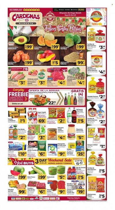 Cardenas (CA, NV) Weekly Ad Flyer Specials September 13 to September 19, 2023