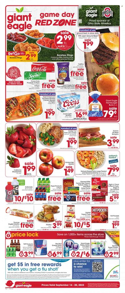 Giant Eagle (OH) Weekly Ad Flyer Specials September 14 to September 20, 2023
