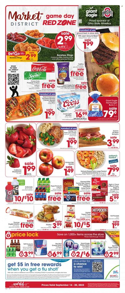 Giant Eagle (OH) Weekly Ad Flyer Specials September 14 to September 20, 2023