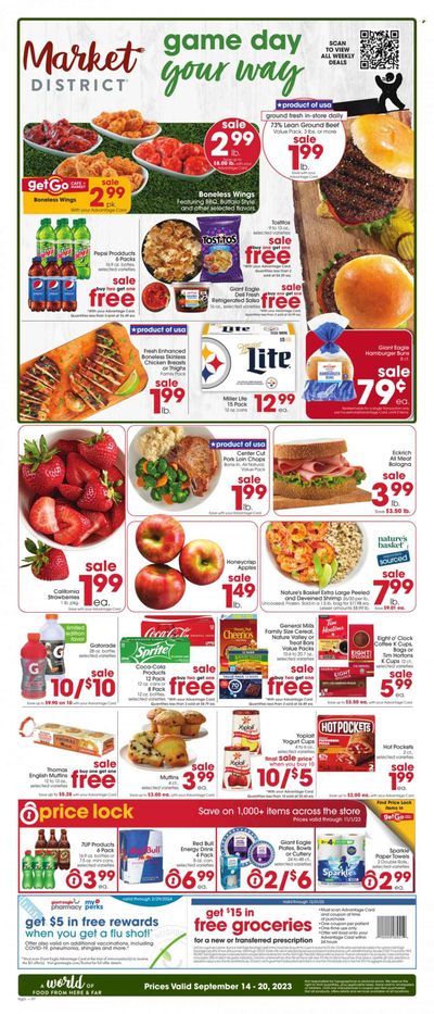 Giant Eagle (PA) Weekly Ad Flyer Specials September 14 to September 20, 2023