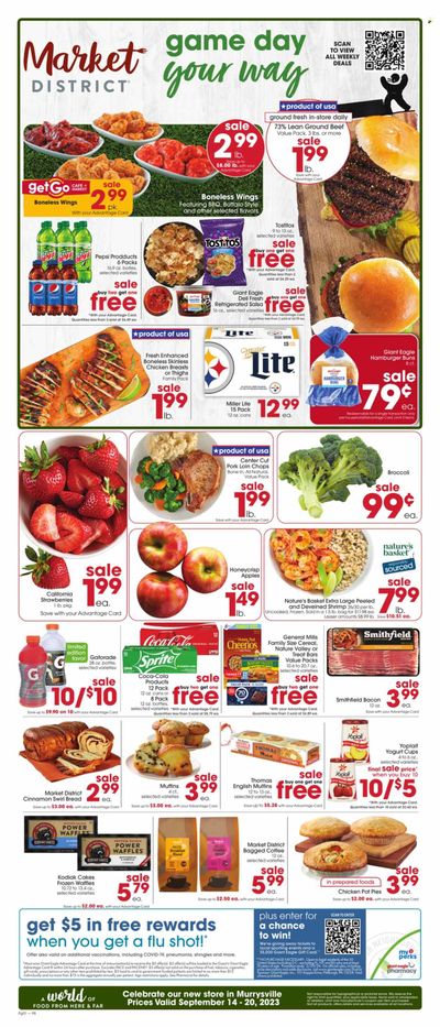 Giant Eagle (PA) Weekly Ad Flyer Specials September 14 to September 20, 2023