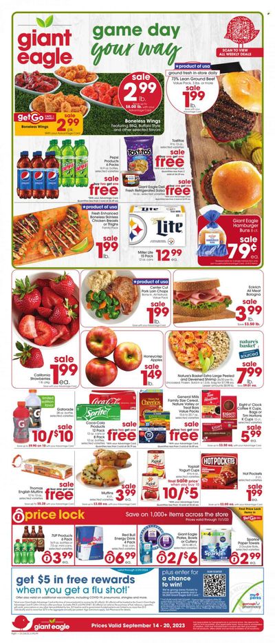 Giant Eagle (PA) Weekly Ad Flyer Specials September 14 to September 20, 2023