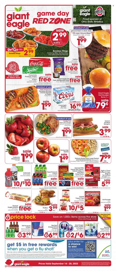 Giant Eagle (OH) Weekly Ad Flyer Specials September 14 to September 20, 2023