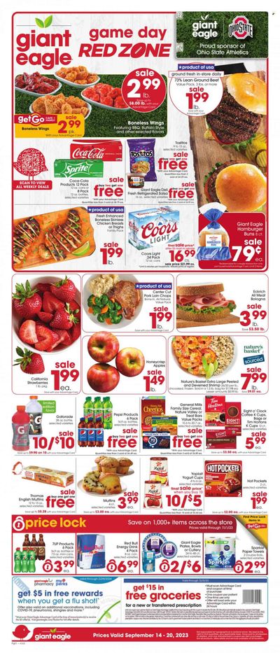 Giant Eagle (OH) Weekly Ad Flyer Specials September 14 to September 20, 2023